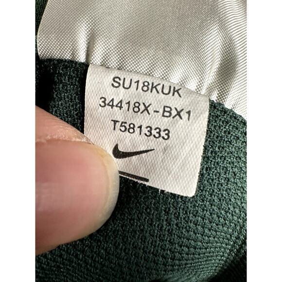 Nike Baylor‎ Bears Sideline Polo Shirt Green Gold 34418X-BX1 Mens Large NCAA EUC - Picture 7 of 8